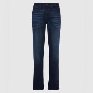 7 For All Mankind Dark Blue Women's Straight Jeans